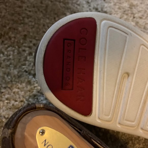 Cole Haan Zero Grand Brown Leather Oxford Size 10.5 - Picture 3 of 6